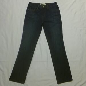 Levi's 505 Like New Straight Leg Denim Blue Jeans 4 M
